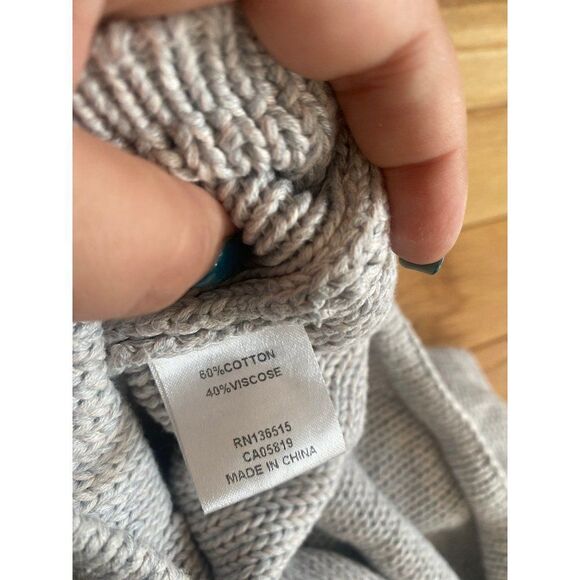 Harper Lane, women's casual cream color knit pullover sweater size XS - Picture 6 of 8